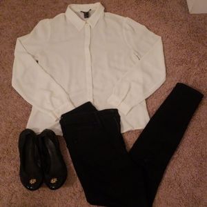 White Button Down Shirt